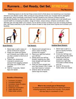 Runners&hellip; Get Ready, Get Set - San Antonio Center for Physical