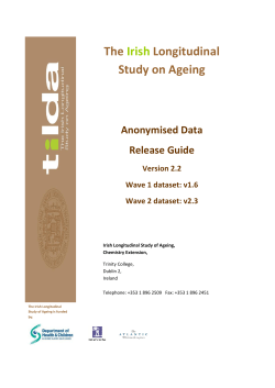 The Irish Longitudinal Study on Ageing