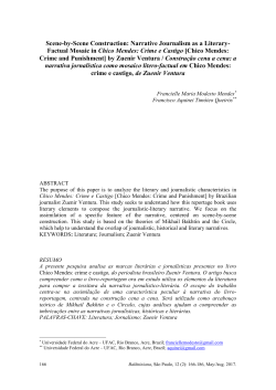 Crime e Castigo [Chico Mendes