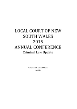 2015 Local Court Annual Conference