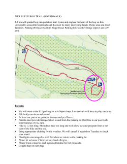 MER BLEUE BOG TRAIL (BOARDWALK): 1.2 km self