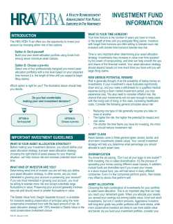 investment fund information