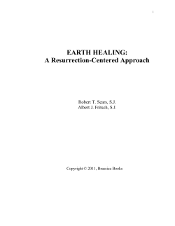 EARTH HEALING: A Resurrection