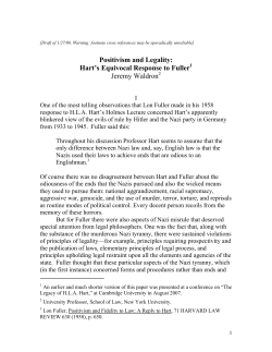 Positivism and Legality Waldron