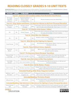 RC Unit Texts &ndash; G9-10 Modern Battlefield
