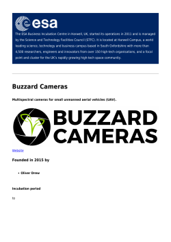 Buzzard Cameras - ESA Space Solutions