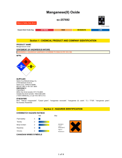 Manganese(II) Oxide - Santa Cruz Biotechnology