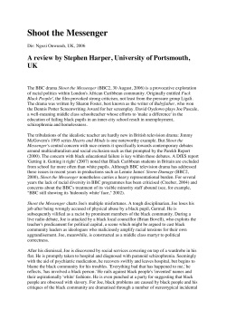 film reviews - University of Nottingham