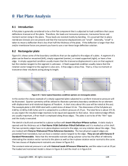 8 Flat Plate Analysis