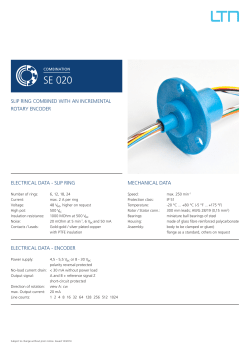data sheet - LTN Servotechnik GmbH