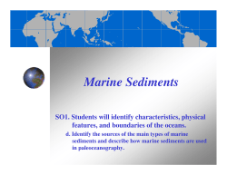 Marine Sediments