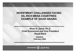 investment challenges facing oil-rich mena countries