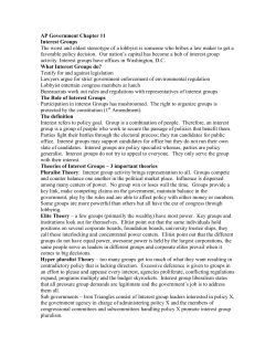 AP Government Chapter 11