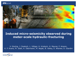 Reservoir Stimulation Experiments at the Grimsel Test Site: Stress