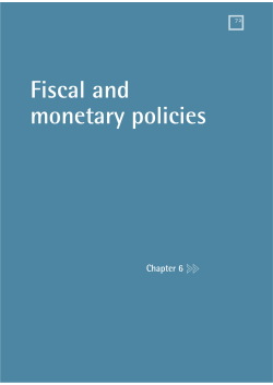 Fiscal and monetary policies