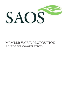Member Value Proposition