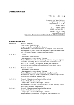 Curriculum Vitae