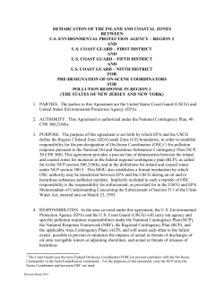 - National Response Team