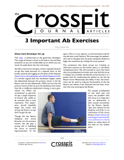 3 Important Ab Exercises