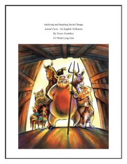 Animal Farm unit