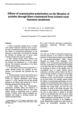 Effects of Concentration-Polarization on the