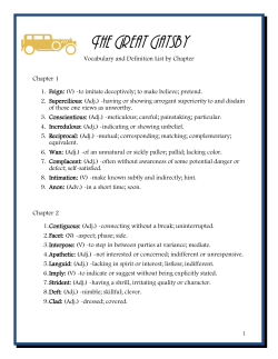 The Great Gatsby