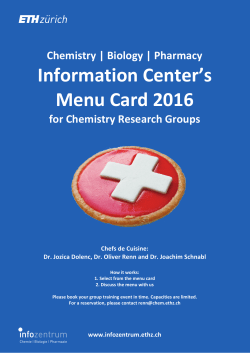 ICBP Menu Card 2016 Chemistry