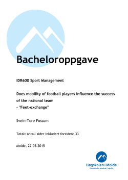 Bacheloroppgave