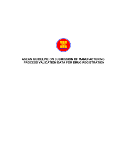 asean guideline on submission of manufacturing process