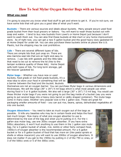 How To Seal Mylar Oxygen Barrier Bags with an Iron