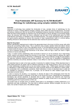 Complex radiation fields