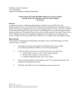 Challenge Exam information-2017