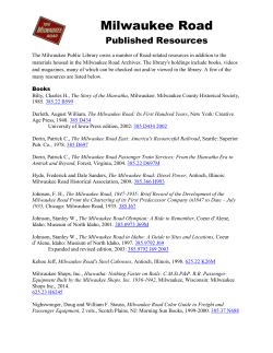 Milwaukee Road published resources list