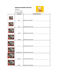 Cake Pans - bakeacake.co.za