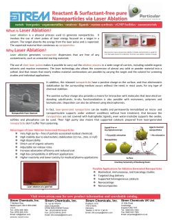 Reactant and Surfactant-free pure Nanoparticles via Laser Ablation