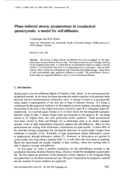 Phase-induced atomic permutations in icosahedral quasicrystals: a