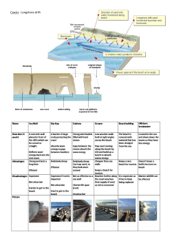 Coasts Longshore drift - Ralph Thoresby School