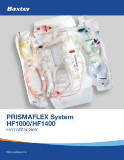 PRISMAFLEX System HF1000/HF1400