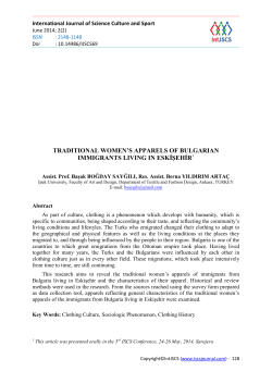 Full Text  - International journal of Science Culture and Sport