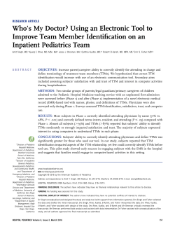 PDF - Hospital Pediatrics