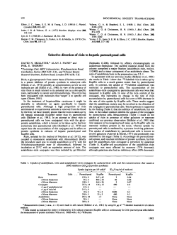 Selective direction of ricin to hepatic parenchymal cells