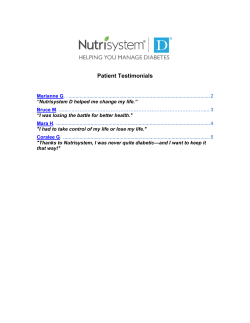 Patient Testimonials