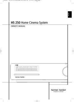 HS 250 Home Cinema System