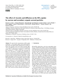The effect of viscosity and diffusion on the HO2 uptake by sucrose