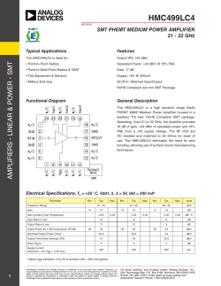 HMC499LC4 - Analog Devices