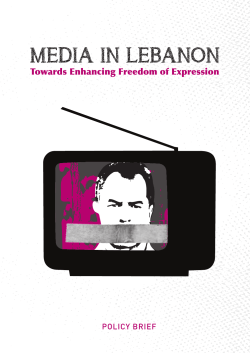 Media in Lebanon - Beyond Reform and Development