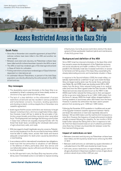briefing paper - The Internal Displacement Monitoring Centre