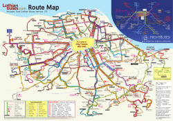 Route Map - Lothian Buses