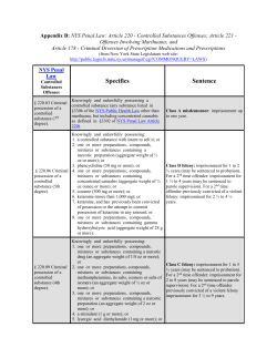 Specifics Sentence - Mohawk Valley Community College