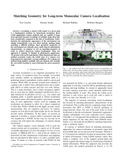 Matching Geometry for Long-term Monocular Camera Localization